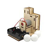 Wooden Puzzle Buoyancy ball Model DIY Kid Science Air Buoyancy Ball Experiment Toys STEM Education Teacher