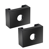 Mini Cold Shoe Mount Aluminum Adapter Bracket w 1/4 Thread for Sony A7C Camera Cage Flash Shoe Mount(2 PCS) Camera Accessories