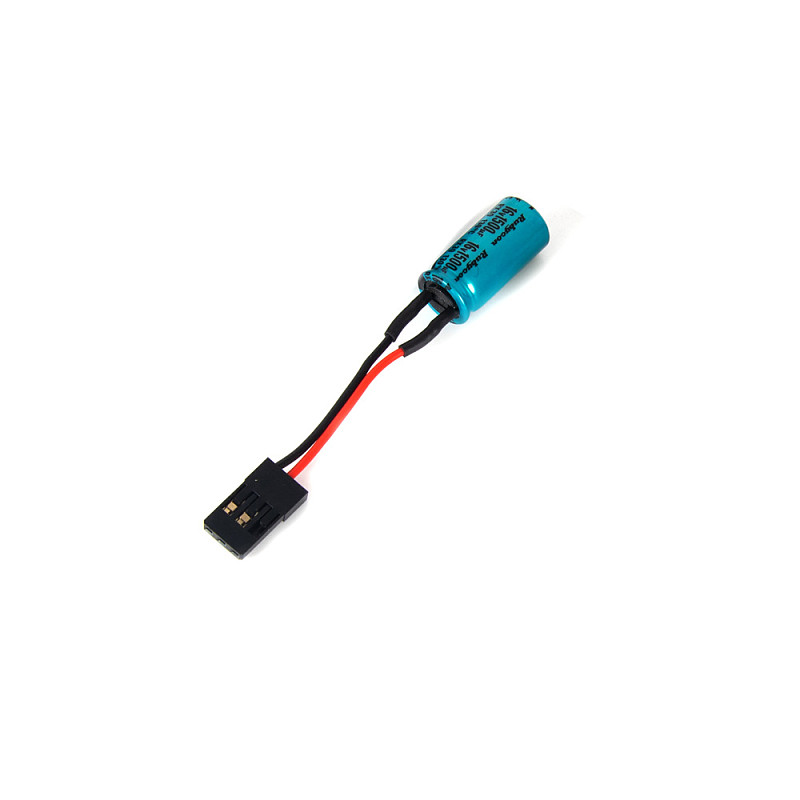 A3 Voltage Protector for FUTABA Drones Flight Control Receiver 2200uF 16V Large Plug Capacitor Protector Suitable for RC Drones