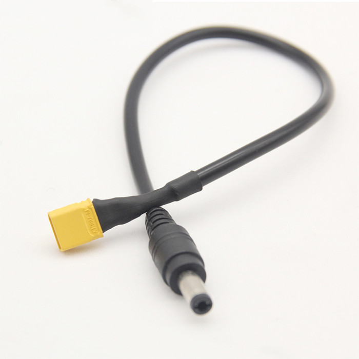 FPV Goggles XT60 XT30  To Male DC5.5 2.5 Connector Adapter Cable 10A for Fatshark Skyzone FPV Goggles Battery