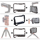 Aluminum Alloy Bracket for EOS R5/R6 DSLR Camera Stabilizer Bracket Mount Housing Protective Frame Canon Accessories