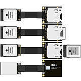 JMT PCIe 4.0x2 CFexpress Type-B Extension Cable High Speed Gen4 x2 CFexpressB SSD Memory/Storage Cards Adapter CFexpress Card Reader