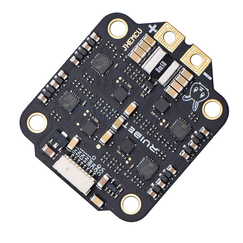 JHEMCU RuiBet 45A BLHELI_S Dshot600 3-6S Brushless 4in1 ESC 30x30mm for FPV Freestyle Flight Controller Stack DIY Parts