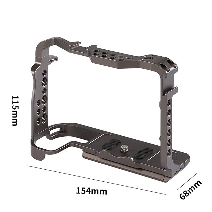 Aluminum Alloy Bracket for EOS R5/R6 DSLR Camera Stabilizer Bracket Mount Housing Protective Frame Canon Accessories