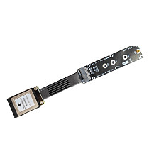 JMT CFexpress Type B to M.2 NVMe 2280 Key-M SSD PCIe 4.0 Extension Cable CFe Converter Compatible for Canon R5 Nikon Z6Z7 Xbox Storage Card Adapter