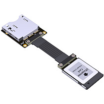 JMT PCIe 4.0x2 CFexpress Type-B Extension Cable High Speed Gen4 x2 CFexpressB SSD Memory/Storage Cards Adapter CFexpress Card Reader