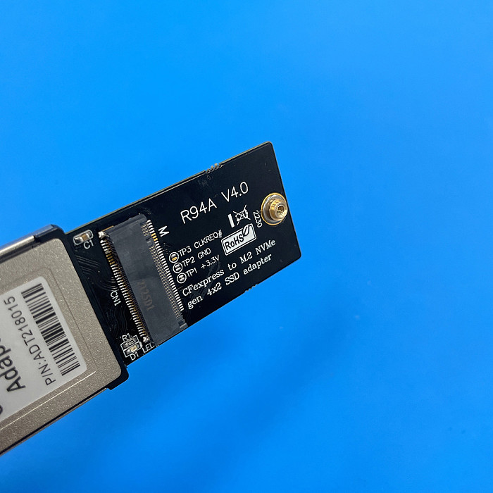 JMT CFexpress to M.2 NVME 2230 M-Key Expansion Card with Heatsink PCIe4.0 Gen4x2 R94A V4.1 CFexpress to SSD Adapter Supports Canon R5 Z6Z7 Xbox (2230 SSD Not Included)