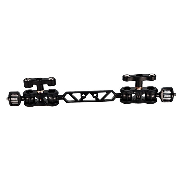 5inch/11inch Dual Aluminum Camera Articulating Magic Arm Ballhead Extension Bar with 1/4  Screws For DSLR Camera Monitor Support