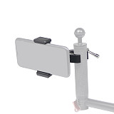 BGNing Super Crab Clamp Pole Clip Mount Holder Support w/ Phone Clip with Tripod Ball Head For Gopro SLR DSLR Camera Photo Video
