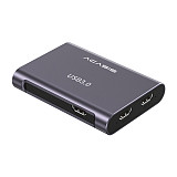 Acasis-VS018 Dual HDMI Video HD Capture Card For Game Live Broadcast Switch/PS5 Mobile Phone Ipad