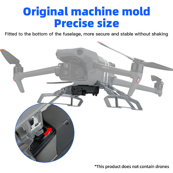 RCSTQ-Suitable for DJI Dajiang Mavic3 height-increasing tripod air-drop projectile thrower set Arone Accessories