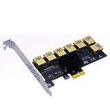 PCIE To 6/7 Riser PCIE Port Multiplier 6/7xUSB Port PCI Express X16 Adapter Card PCI-E 1X To 16X Card Riser 5Gbps For Video Card