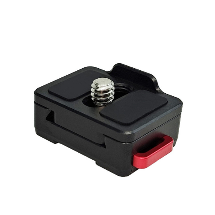 Quick Release Clamp Plate with 1/4  Screw Monitor Fixed Bracket for DSLR Camera Tripod Ball Head Field Monitor LED Video Light