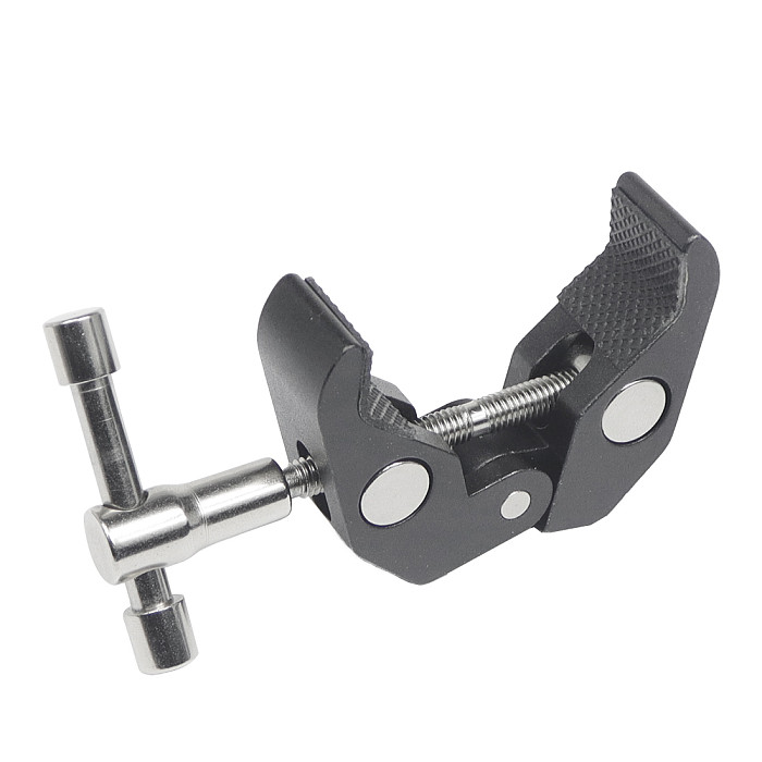 Universal SLR Camera Mini Magic Arm Bracket Monitor Support Hot Shoe Ball Head Mount Adapter with Super Clamp Claw Crab Clip
