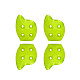 4pcs For Nazgul 5 V2 Frame Footpads 3D Printed TPU Material Yellow Mount For DIY FPV Racing Drone