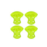 4 pcs for Sector 5 Frame foot pads 3D printed TPU material Yellow Mount For DIY FPV Racing Drone