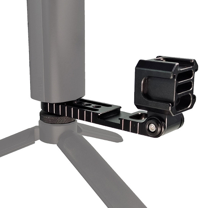 Gimbal Stabilizer Monitor Mount with 4x Cold Shoe Mount 1/4 Screw for DJI Ronin S/SC//RSC2 Mic LED Video Light Extension Bracket