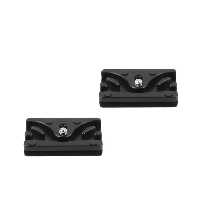 FEICHAO Multifunction Camera Cable Clamp Fixing Plate Camera Cage/QR Quick Release Plate Cable Winder for Ballhead SLR Camera