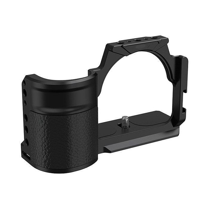 Aluminum Alloy Camera Cage Rig Handle Grip for Sony ZV-E10 Protective Cover Frame Case with Cold Shoe Mount dSLR Accessories