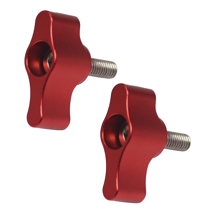 M4 11/14/15mm Hand Tighten Screw Stainless Steel / Iron Adjustable Bolt T Handle Wrench Adapter for SLR Camera Cage Rig