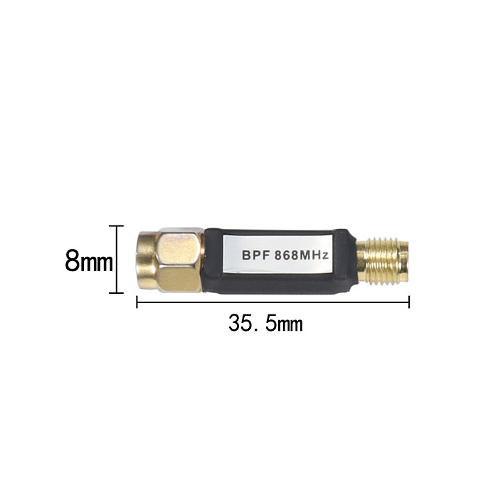 Filter 868MHz Sound Meter Package SMA Interface
