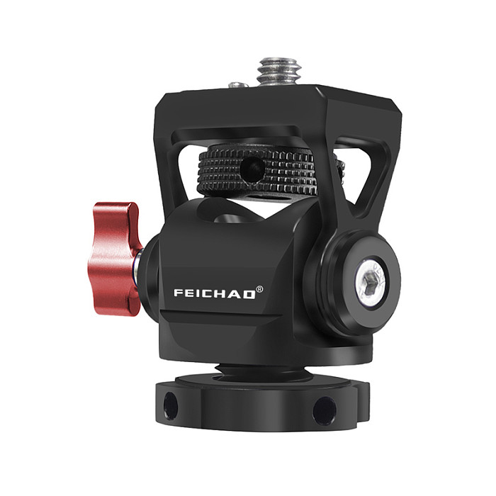 For GoPro13 DSLR Camera Adjustable Camera Monitor Holder Swivel and Tilt Adjustable Monitor EVF Mount with Cold Shoe Mount ARRI Locating Pin