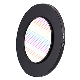 Universal Camera Filter Lens Brushed WidescreenFilm Special Effects Filter Stripe 77MM 52-77mm Transfer ring