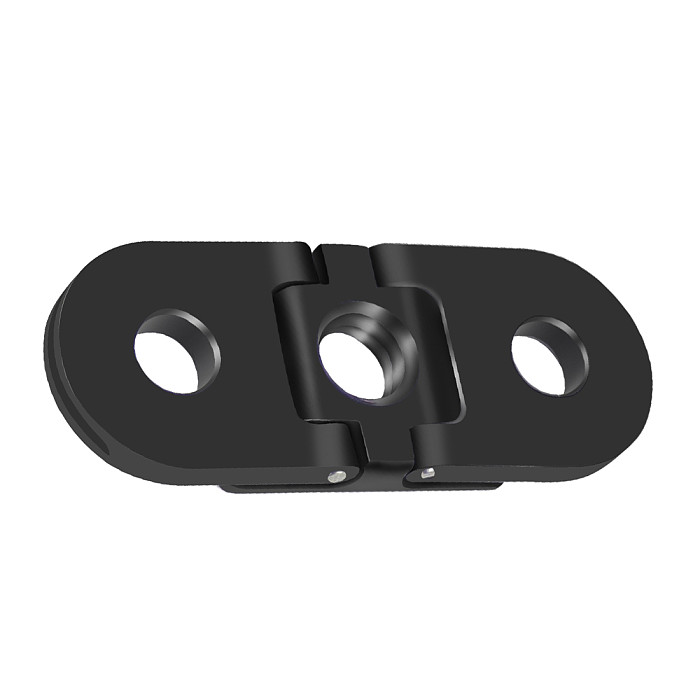 Metal Tripod Mount Adapter Dual 1/4 Thread Base Folding For GoPro MAX HERO13 11 10