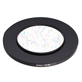 Universal Camera Filter Lens Brushed WidescreenFilm Special Effects Filter Stripe 77MM 52-77mm Transfer ring