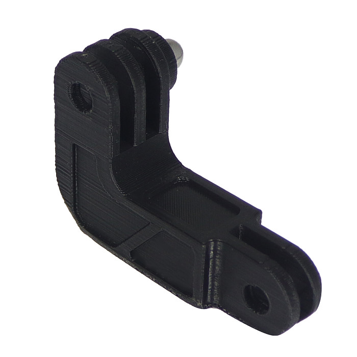 3D Printed Horizontal Vertical Shooting Mount Bracket Adapter for Gopro Hero 10 9 8 for SJcam for Insta360 Yi 4k Action Cameras