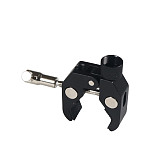 Multifunctional Super Crab Claw Clamp 5/8 Female to 1/4 Male Adapter Suitable for Microphone Mount/Bracket