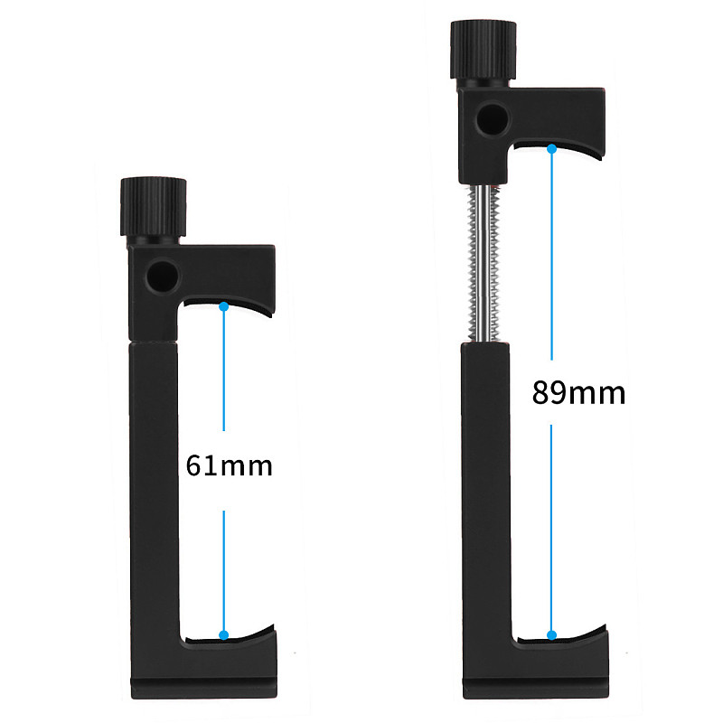 1/4 Positioning Damping Gimbal Phone Holder Monitor Holder For GOPRO10 Action Camera Rabbit Cage With Hot And Cold Shoe Camera Sony A7R3 DJI Ronin RS 2 DJI RSC 2  Huawei Mobile Phone  P40 Series MATE40