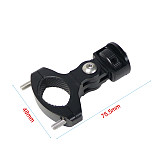 Aluminum Alloy Motorcycle Handlebar Clamp Mount Bar Holder Bicycle Bike Seatpost Clip for Gopro Insta360 ONE X2/X Action Camera