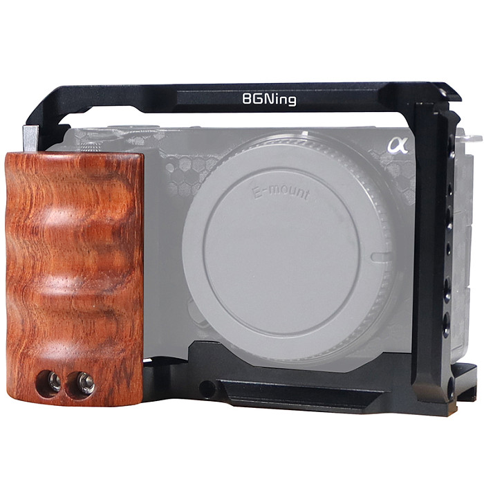 Rabbit Cage Handle Horizontal And Vertical Shooting Expansion Quick Release Board Anti-scratch Protection Frame For Sony SONY ZV-E10 Camera