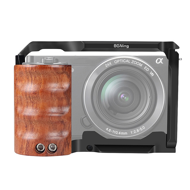 Rabbit Cage Handle Horizontal And Vertical Shooting Expansion Quick Release Board Anti-scratch Protection Frame For Sony SONY ZV-E10 Camera