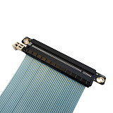 PCIE 4.0 High-speed Shielded Silver-plated Wire Graphics Card Adapter Cable For Pci-e extension Cable ITX Chassis Dedicated