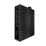 Industrial-grade Ethernet Switch With 5 Pure Ethernet Ports 100M Gigabit Optional  Easy To Install