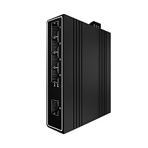 Industrial-grade Ethernet Switch With 5 Pure Ethernet Ports 100M Gigabit Optional  Easy To Install
