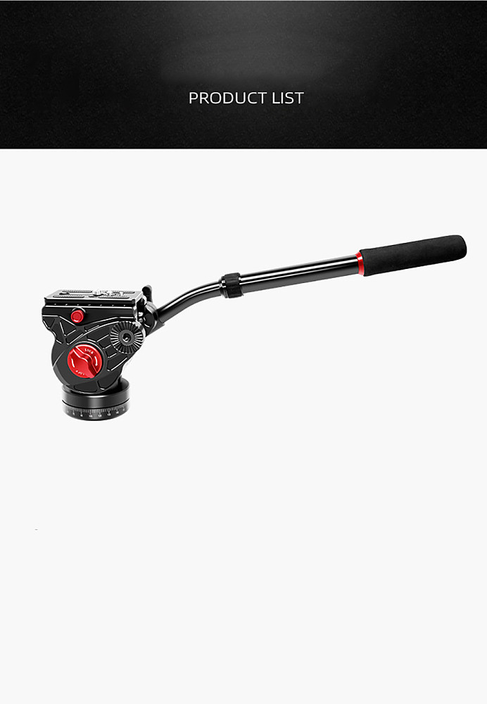Hydraulic Damping Pan-tilt For Micro-SLR Camera Photography Camera Panorama Outdoor