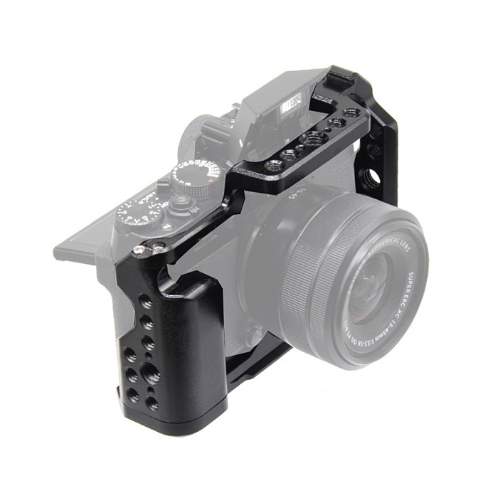 Camera Cage for Fuji XT30 XT30II XT20 XT10 Protective Rig Stabilizer Mounting Case Frame Base for Horizontal Vertical Shooting