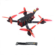 QWINOUT Three x2 225mm 5inch traversing machine Four-axis drone PNP FLYSKY FRSKY D16 DSMX/2 receiver T-pro remote control DIY RC Accessories