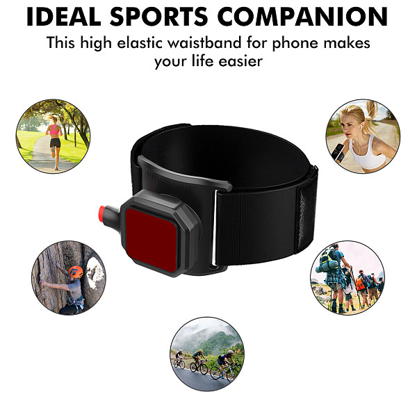 3.5-6.5inch Quick Release Running Bag Phone Holder Men Women Armband/Wristband Running Belt Cycling Gym Arm Band Bag for iPhone
