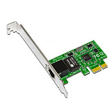 PCI-E x1 Network Cards Gigabit Ethernet Adapter LAN Card RJ45 Port 10/100/1000Mbps Network Adapter with 82574L Chip for Desktop