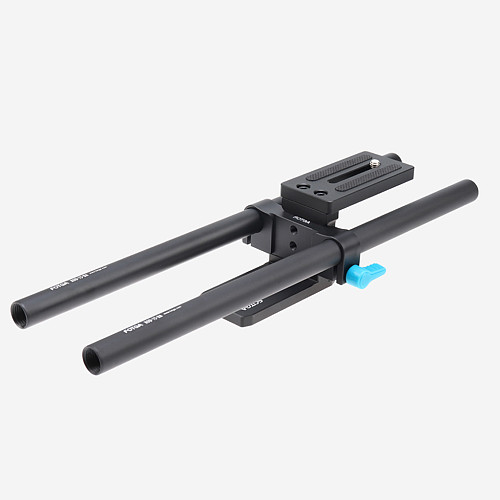 FOTGA DP3000 PTZ Base Bracket 15mm Double-hole Tube Clip  Quick-release Plate Follow-Focuser Catheter For SLR And Mirrorless Cameras