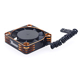Surpass Hobby 4010 A1 Version 8.5V/16000 Rpm Super Cooling 40MM Metal Fan For Non-inductive And Sensory Motors