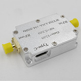 LNA 1M-2GHz RF Signal Amplifier 2.2dB Gain 64DB/32DB Low Noise Amplifier with TYPE-C Port for Receiver System FM Radio Reception