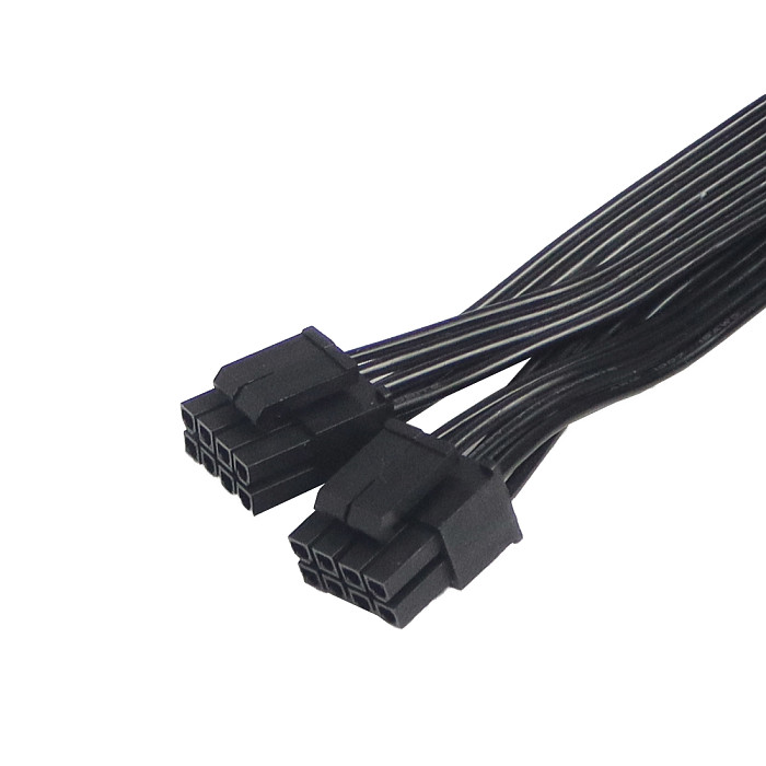 CPU Power Splitter Cable 8Pin to Dual CPU 8 Pin CPU to Motherboard Power Adapter Y Splitter Extension Cord Cable