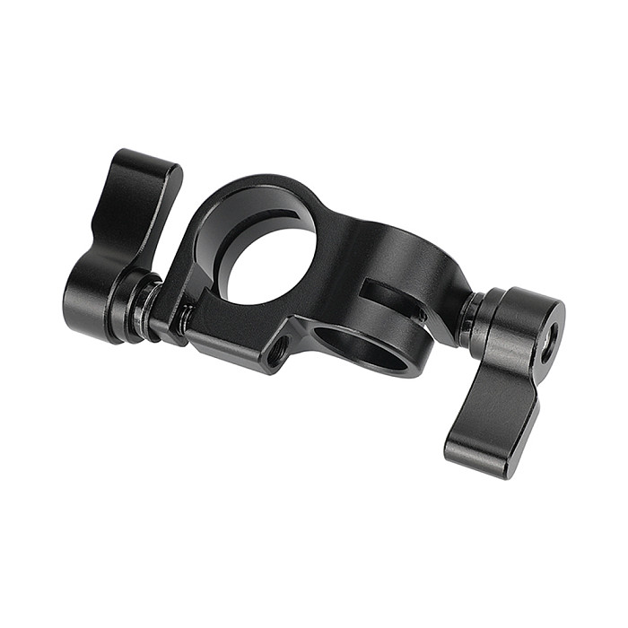 BGNing Standard 15mm To 19mm Rod Clamp Adapter Perpendicular Railblock For DSLR Camera Cage SLR Shoulder Mount Support Rig