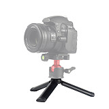 Aluminum Alloy Mini Tripod Mount Desktop Vlog Live Selfie Phone Stand 4k Action Cameras DLSR Stabilizer Support Max Load 5kg