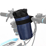 QWINOUT 750ml Bike Water Bottle Drink Bag For Brompton for MTB 300D Polyester Handlebar Bike Bicycle Saddle Rear Bag